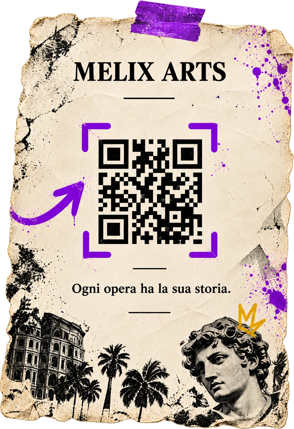 Illustrazione del certificato MELIX ARTS
